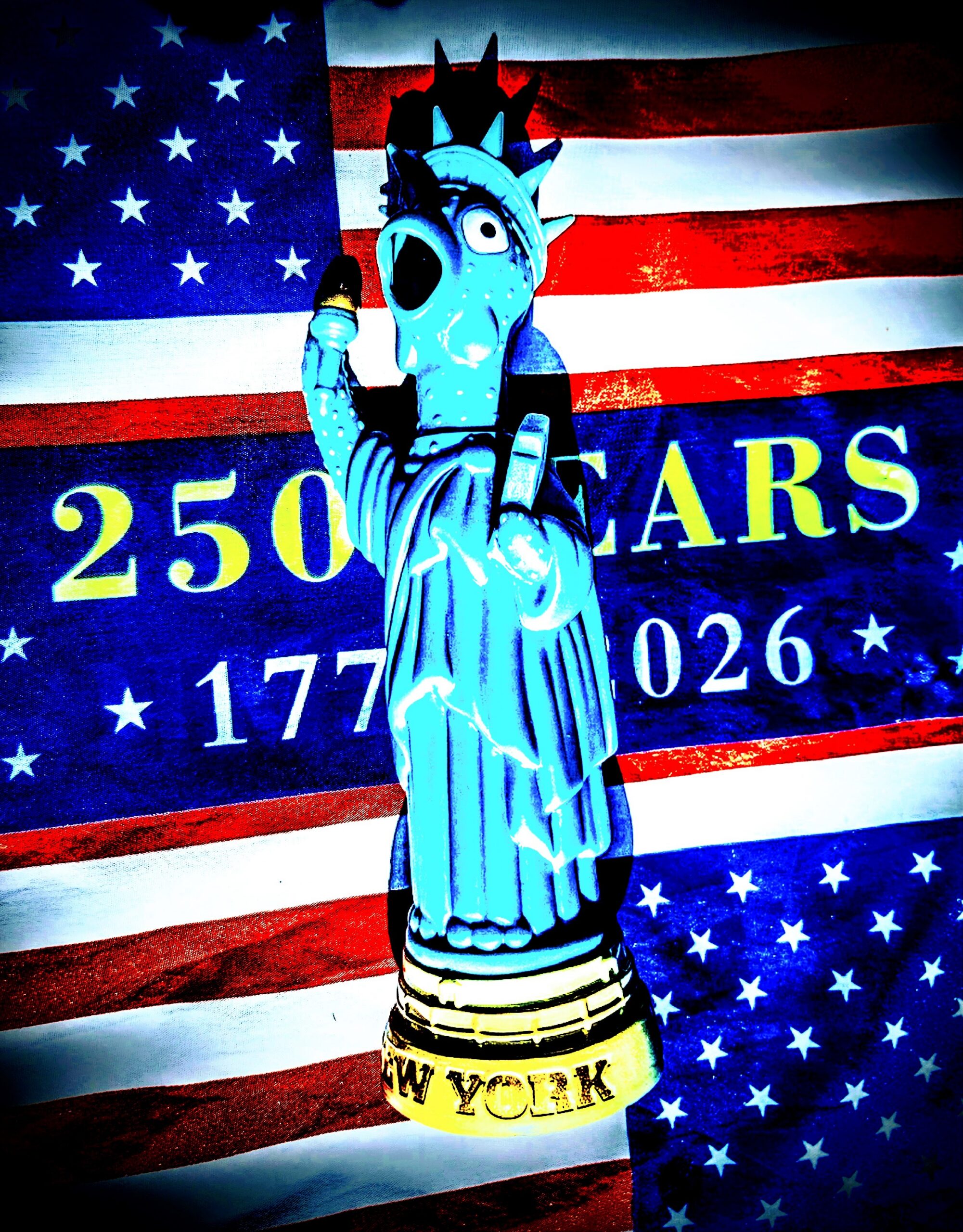 Statue of Liberty Wailing!